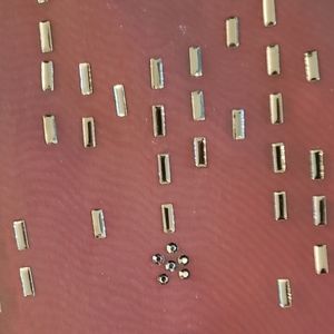 Impressions beaded black sleeveless top